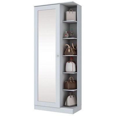 Sapateira Duetto 1 Porta Henn Branco