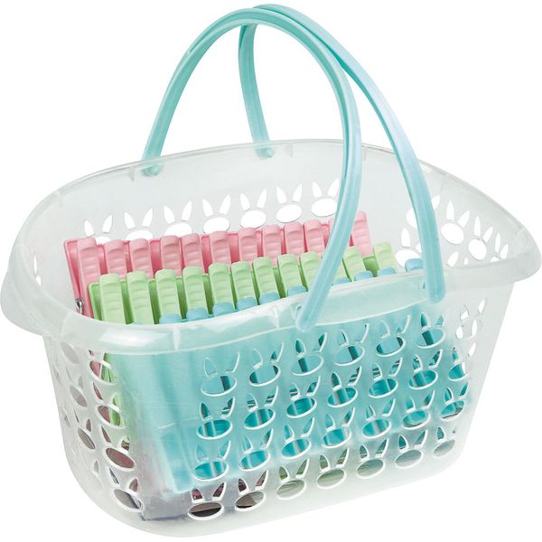 Kit Cesta com 36 Prendedores Standard Mor