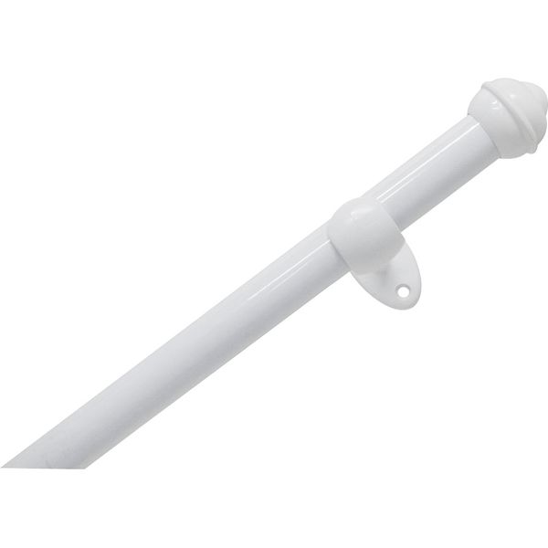 Kit para Varão 2m Prátiko Pro 19mm Bella Arte Branco