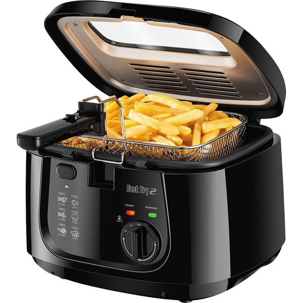 Fritadeira Elétrica 2.5L Mondial Big Fry FT-07 Preto 220V