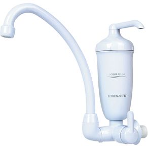 Torneira Móvel com Filtro Acqua Bella Lorenzetti Branca Menor preço em Torneira Móvel com Filtro Acqua Bella Lorenzetti Branca