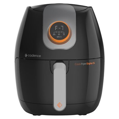 Fritadeira Cadence Frt526 1250w 3L Preto Laranja 220V 220V