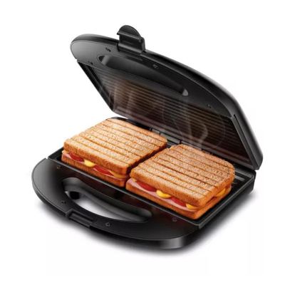 Grill E Sanduicheira Pratic Sn-01 750w Preta Mondial 110v Cor:Preto