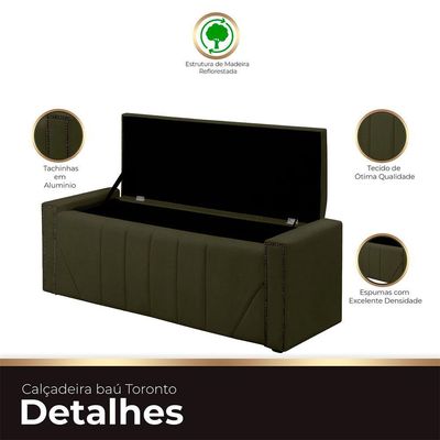 Cabeceira Casal Estofada Para Cama Box Ayla Veludo Cor Capuccino