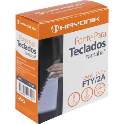 Fonte Chaveada Para Teclado Yamaha 12vdc Fty/2a Hayonik
