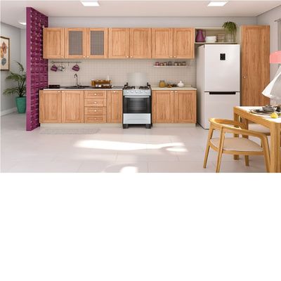 Fogão de Piso Mueller 4 Bocas Mesa Inox Branco MFI4BA