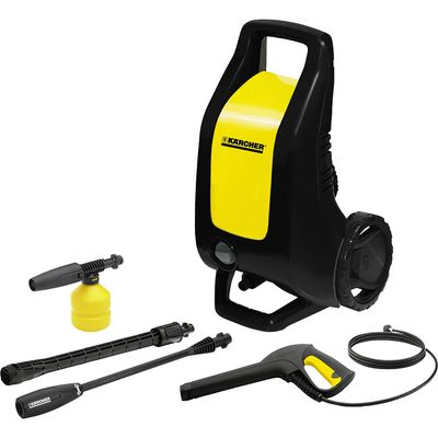 Lavadora de Alta Pressão 1500W 1740Lbs Karcher com Rodas Black Edition K2500 127V