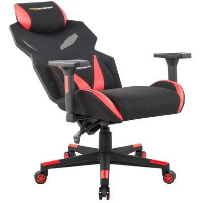 Cadeira Gamer Executiva PRO-X Gaming Reclinável Giratória Preto/Vermelho - Gran Belo