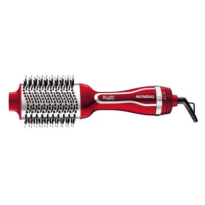 Escova Secadora Mondial Silver Red1200w Vermelho/Preto 110v