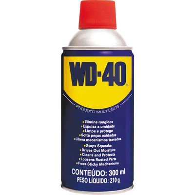 Kit com 5 Lubrificantes Spray 300ml WD-40