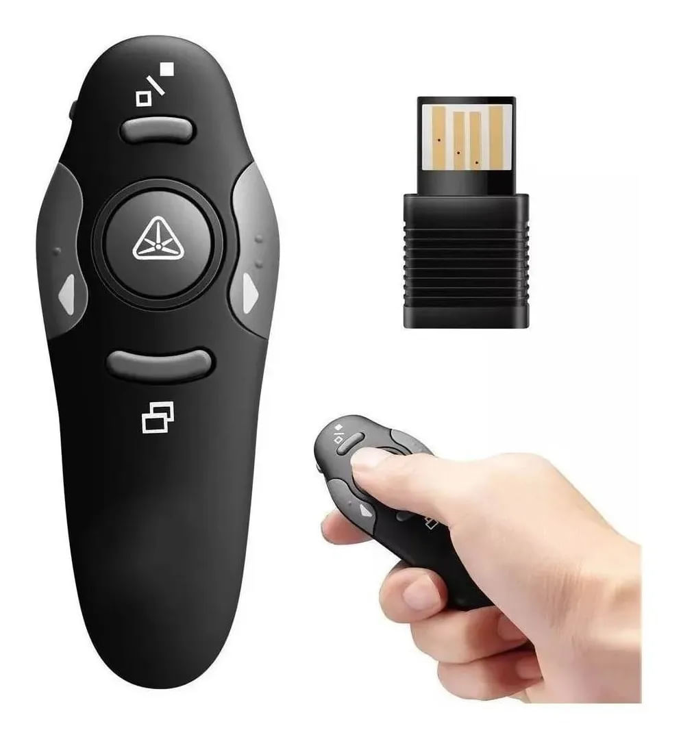 Caneta Laser Controle Sem Fio Apresentador Slide
