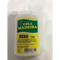 Cola Para Madeira Taco Laminado Poderoso Adesivo Pva 90G