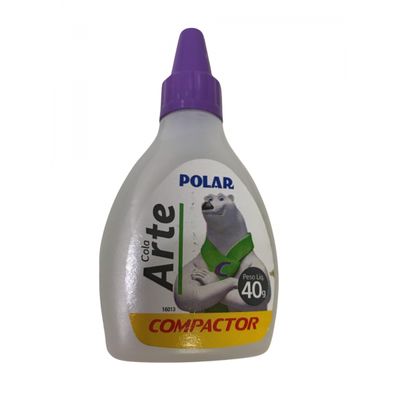 Cola Polar Para Arte Incolor Multiuso Base Pvac Atóxico 40G