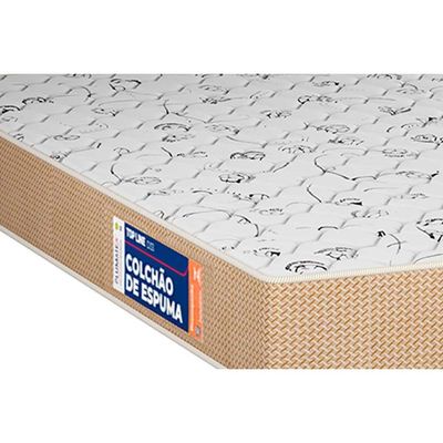 Colchão Casal Espuma D28 Top Line (138x188x16) - Plumatex