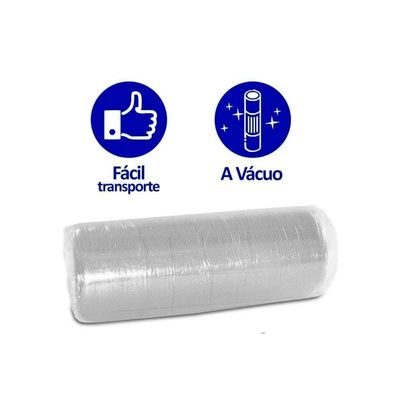 Colchão King Enrolado a Vácuo A de Espuma FreschCore Bed in Bag (193x203x30) - Herval