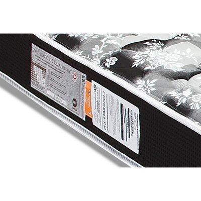 Colchão Casal Espuma D33 Supreme Pró Saúde Black (138x188x20) - Luckspuma