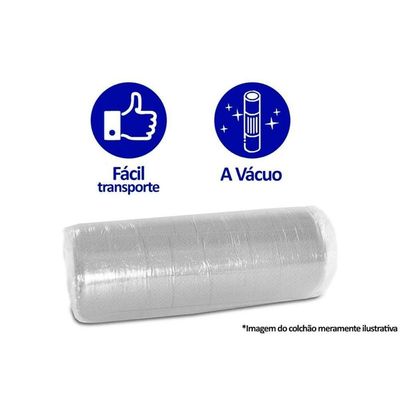 Colchão King Espuma Compact AG 65 / A Vácuo de KeppCore Bed in Bag (193x203x25) - Herval