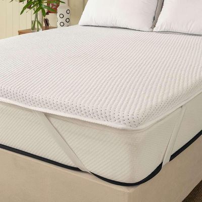 Pillow Top Solteiro King Guldi Soft com Espuma D30 com Alça (5x96x203) Branco