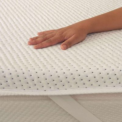 Pillow Top Solteiro King Guldi Soft com Espuma D30 com Alça (5x96x203) Branco