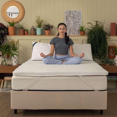 Pillow Top King Guldi Softcom Espuma D30 com Alça (5x193x203) Branco