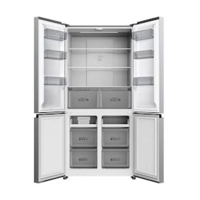 Geladeira TCL Multidoor C589CDN1 Frost Free, Twin Eco Inverter, Metal Cooling, Multi-zone, Painel Digital com 4 Portas Inox - 589L Inox / 220