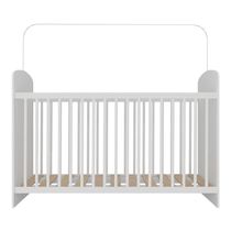 Berço Com Colchão Incluso Sonho Multimóveis Bb0515c Branco