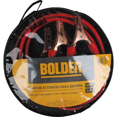 Cabo de Extensão para Bateria 2,5m Bolder