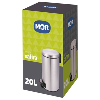 Lixeira Fosca 20 Litros Safira