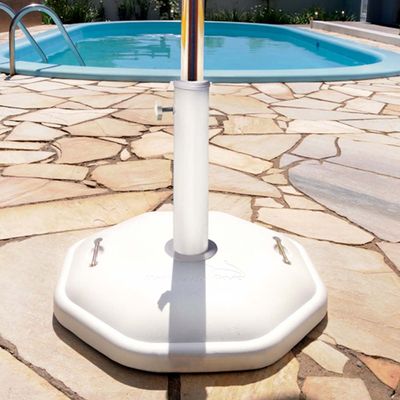 Base Octagonal Concreto 30 Kg