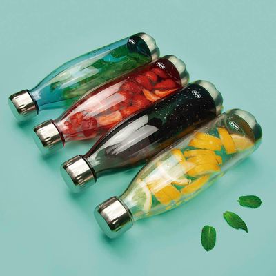 Garrafa Modern Tampa 700ml - Cinza