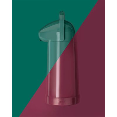 Garrafa Térmica de Pressão Nobile 1 Litro Rubi