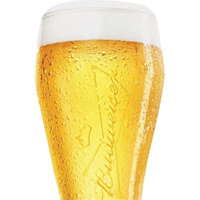 Copo de Chopp 400ml Budweiser Crisal