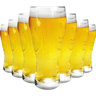 Copo de Chopp 400ml Budweiser Crisal