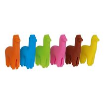 Marcador de Copo Silicone Lhama