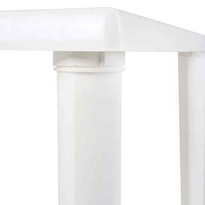 Mesa Plástica Quadrada Desmontável Mor
