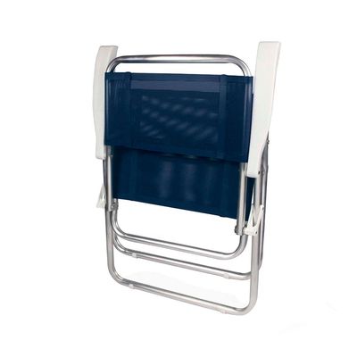 Cadeira Master Alumínio Tela Sannet Azul