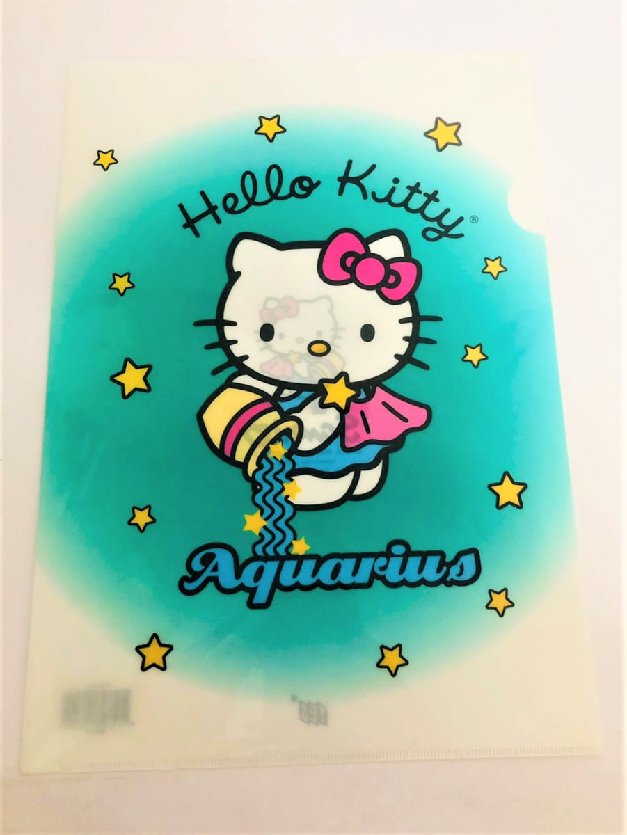 YES Pasta Hello Kitty L A4 Signos Aquário