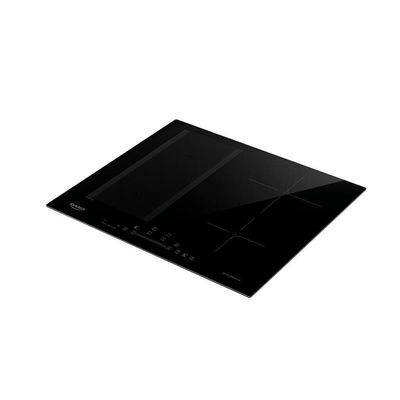 Cooktop De Indução 4 Bocas Preto Com Zona Flexível Dako Diplomata 220V