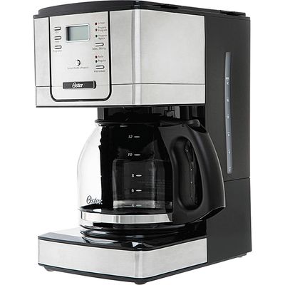 Cafeteira Elétrica Oster 36 Xícaras Flavor 4401 com Timer e Visor Digital Programável Prata 127V