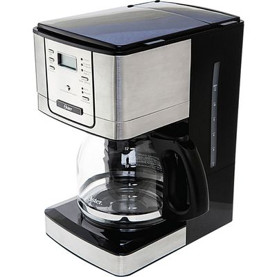 Cafeteira Elétrica Oster 36 Xícaras Flavor 4401 com Timer e Visor Digital Programável Prata 127V