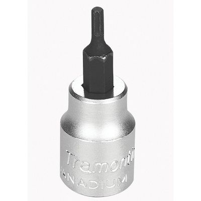 Soquete Em Aço Cromo Vanádio Ponta Trafix T15 - Encaixe 3/8" Tramontina Pro Tramontina