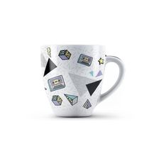 Caneca De Porcelana 90s 440ml Uphome Multilaser