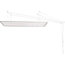 Varal Teto Alumínio 120x56cm Mor Prata