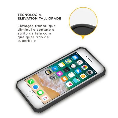 Capa Dual Shock X Preta - para IPhone 7 E 8 - GShield