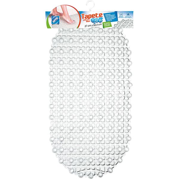 Tapete para Box 66x33cm New Arthi Transparente