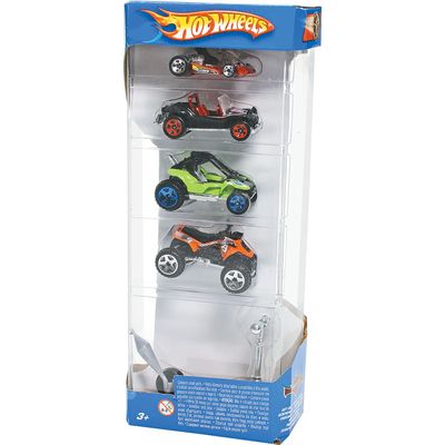 Conjunto 5 Carros Hot Wheels 1806 Mattel Sortido