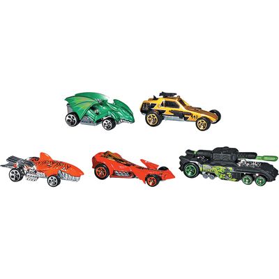 Conjunto 5 Carros Hot Wheels 1806 Mattel Sortido