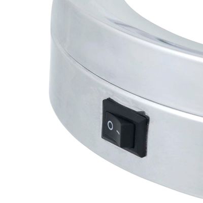 Espelho de Aumento Dupla Face com Iluminação