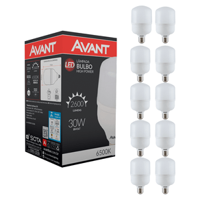 Kit-10-Lampadas-Led-Bulbo-30W-Avant-Branca-Bivolt