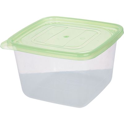 Conjunto 2 Potes Quadrado 1,15l PO-02 São Bernardo Sortido
